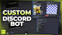 develop a professional custom discord bot with commands