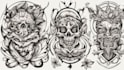 create old school or traditional tattoo design