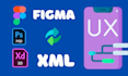 convert figma and PSD to android XML UI layouts in android studio