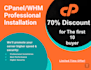 install and configure cpanel whm with advanced security and optimization