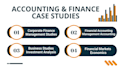 do accounting, finance and business case studies