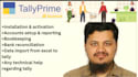 do accounting setup and bookkeeping in tally prime