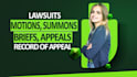 motions affidavit appeal brief discovery request complaint response alibi notice