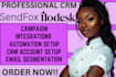 setup sendfox infusionsoft interspire flodesk constact contact campaigner email