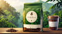make coffee label, coffee packaging design and coffee bag design