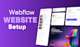 build top 3d animated webflow website with parallax scroll effect, webgl, gsap