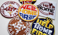 make embroidery custom patches digitized and shipped