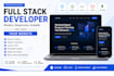 build, rebuild website development as a full stack developer, frontend developer