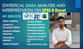 do data entry analysis interpretation on spss excel r