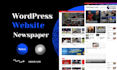 create a professional news website using wordpress cms