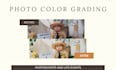color grade your captured images