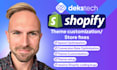 customize your shopify website or shopify store USA based