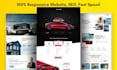 design a landing page website with SEO optimize and fast loading