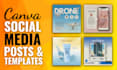 be your expert canva designer for social media post, template