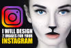 design 2 Instagram images
