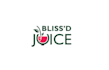 fresh vibrant juice bar logo design
