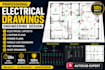 professional  electrical drawing engineering  design