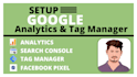 setup google analytics,ecomerce tracking, ads conversion tracking via GTM