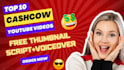 do professional cashcow youtube video editing