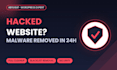 do wordpress malware removal, recover hacked website in 24 hours