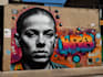 create unique street art graffiti collage