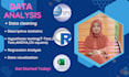 do professional data analysis and statistical reports using spss, excel, and r