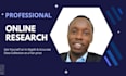 provide you with professional online research