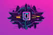 do crypto cyberpunk glitch logo