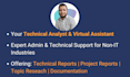 be your skilled technical analyst and virtual assistant for engineering research