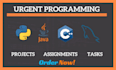 do urgent assignment in java html css python c cpp and sql programming task
