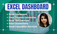 create excel dashboard , formula , vba , data analysis and data visulization