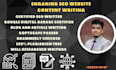 be providing professional content and copywriting