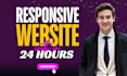 design or redesign responsive wordpress website in 24 hours