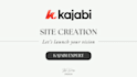 build out a kajabi website