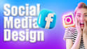 design eye catching instagram and facebook post design in 24h