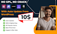 install elementor pro, rankmath pro, crocoblock with license