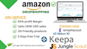 manage your amazon dropshipping store amazon  fbm upto 150k