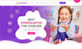 design kindergarten website daycare website preschool website childcare website