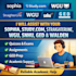 assist with your sophia, studycom, straighterline, wgu, snhu, and walden