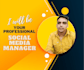 be your professional social media manager