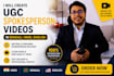 create ugc spokesperson videos in bengali, hindi, english