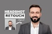enhance corporate headshot retouch