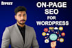 do wordpress on page SEO and technical for 2026