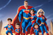 custom family superhero  character