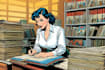 create a retro comic character
