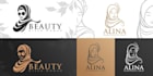 create a modern and elegant hijab logo design 24 hours