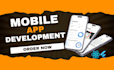 create mobile app development with react native, flutter, expo, andriod and ios