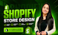 build shopify store design and redesign shopify ecommerce store