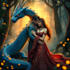 create a fantasy character design and dnd character art