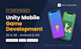 do unity mobile game development and design
